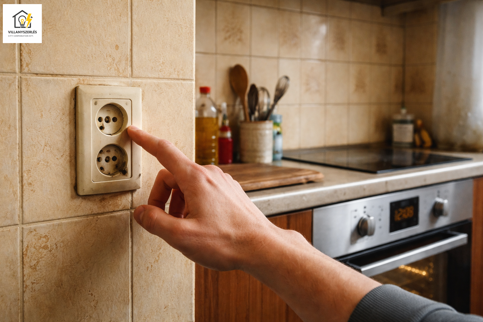 Régi konnektor és új sütő csatlakoztatása